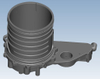 Ingegrated Motor Housing and Reducer Housing for Electric Vehicle