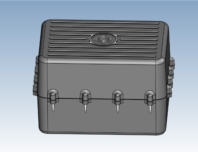 What are the performance characteristics of the battery housing?