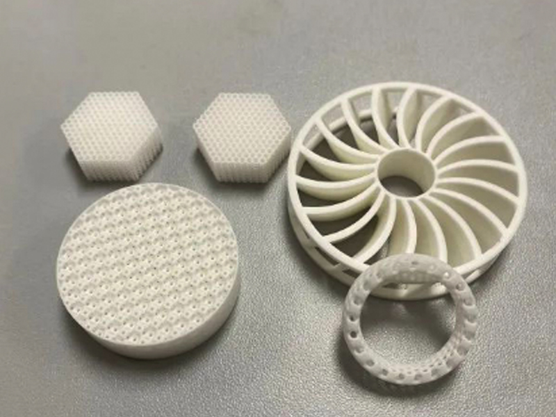 3D printed Ceramic and Plastic