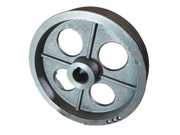 Casting Large Parts of Carbon Steel Pulley Wheel 